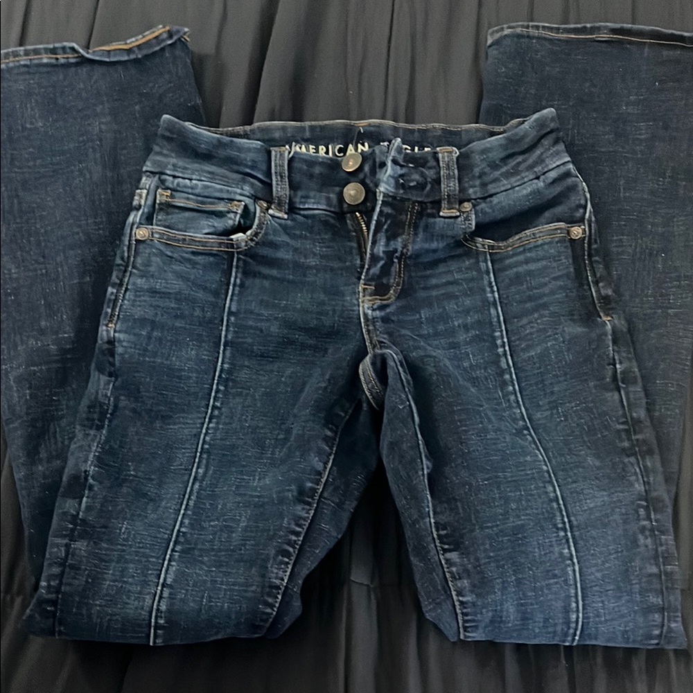 American Eagle Outfitters Blue Boot Cut Jeans